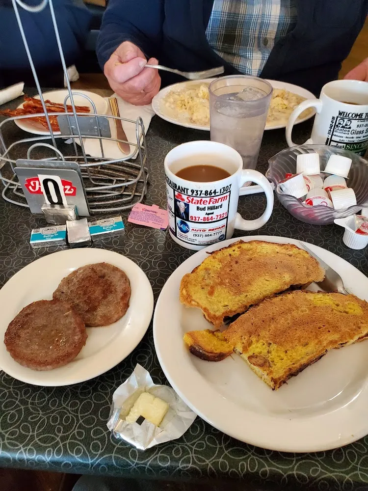 French Toast with Sausage Patties